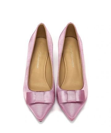 JACQUELINE SATIN PINK